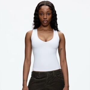 White Women's Tank Top